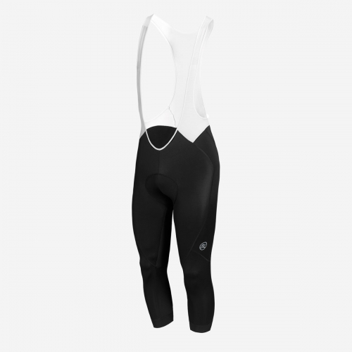 Liegi 3/4 Bibshort Black i gruppen CYKELKLÄDER & UTRUSTNING / CYKLELKLÄDER / Byxa LVG / Unisex hos Sävedalens Cykel - 1956 (BL44624-001-Sr)