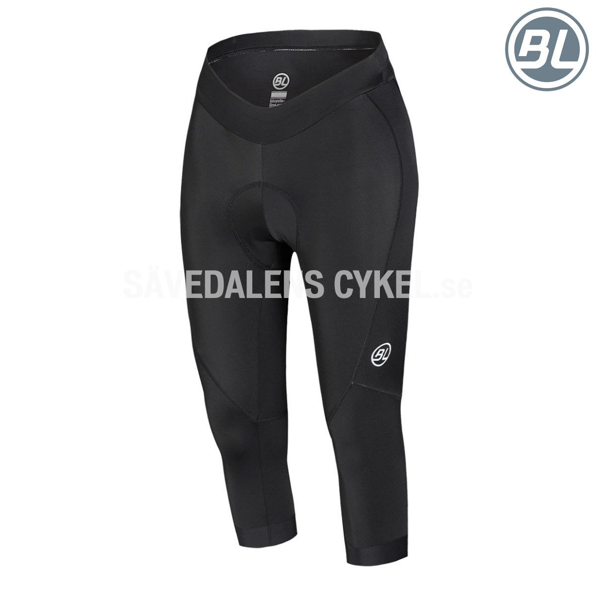 3/4 Freccia Shorts Black i gruppen CYKELKLÄDER & UTRUSTNING / CYKLELKLÄDER / Byxa LVG / Dam hos Sävedalens Cykel - 1956 (BL44635-001-Sr)
