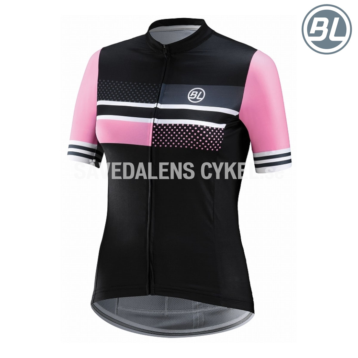 Mitica W Black/Pink i gruppen CYKELKLÄDER & UTRUSTNING / CYKLELKLÄDER / Tröja Kort Ärm / Dam hos Sävedalens Cykel - 1956 (BL44781-001-Lr)