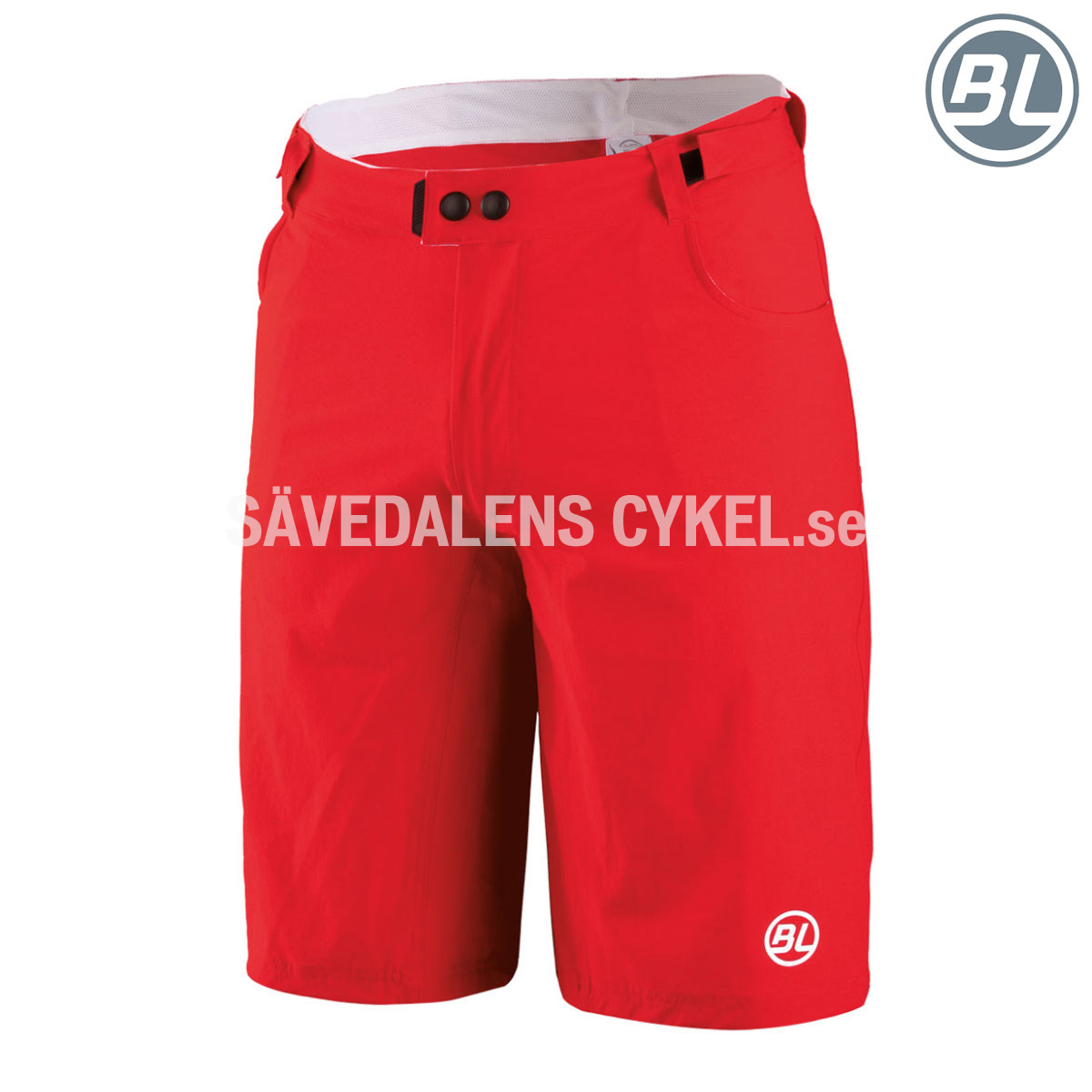 Baggy Riviera Kids Unisex Red i gruppen CYKELKLÄDER & UTRUSTNING / CYKLELKLÄDER / SCK / SCK hos Sävedalens Cykel - 1956 (BL44840-003-152r)