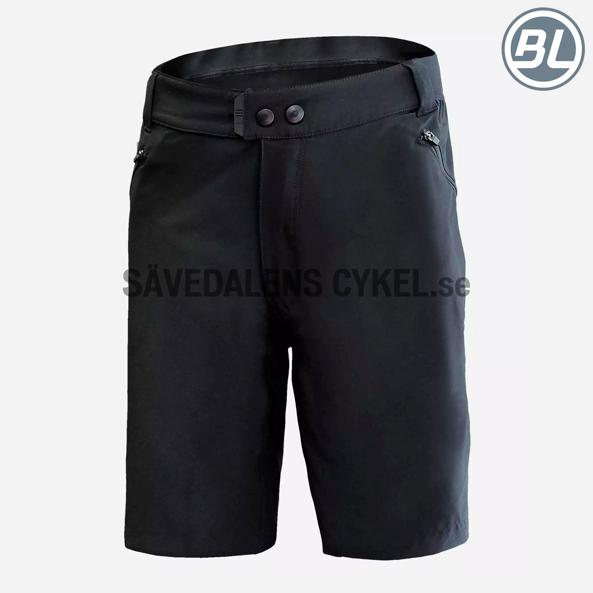 Men's bike baggy shorts OSTIGLIA Black i gruppen CYKELKLÄDER & UTRUSTNING / CYKLELKLÄDER / Byxa MTB / Unisex hos Sävedalens Cykel - 1956 (BL45188-001-Sr)