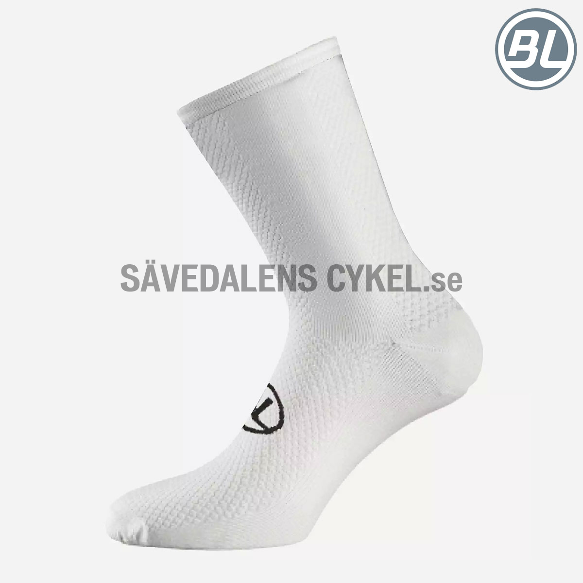 Men's cycling socks 18cm MIGLIA White S3 i gruppen CYKELKLÄDER & UTRUSTNING / CYKLELKLÄDER / Strumpor hos Sävedalens Cykel - 1956 (BL45193-002-Sr)