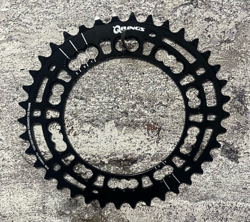 Rotor Kedjedrev Q 38T 110 BCD 5-hål Oval i gruppen CYKELDELAR / KLINGDREV / BCD 110 hos Sävedalens Cykel - 1956 (C01-002-23010A-0)