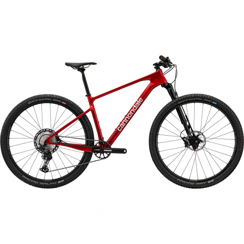 Cannondale Scalpel HT Carbon 2 Candy Red Medium i gruppen CYKLAR / MTB hos Sävedalens Cykel - 1956 (C25231U10MD)