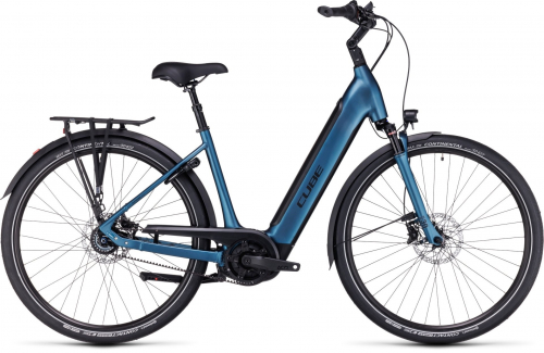 Cube Supreme Hybrid EXC 500 Blue E58 L i gruppen CYKLAR / ELCYKLAR hos Sävedalens Cykel - 1956 (C632251-E58-L)