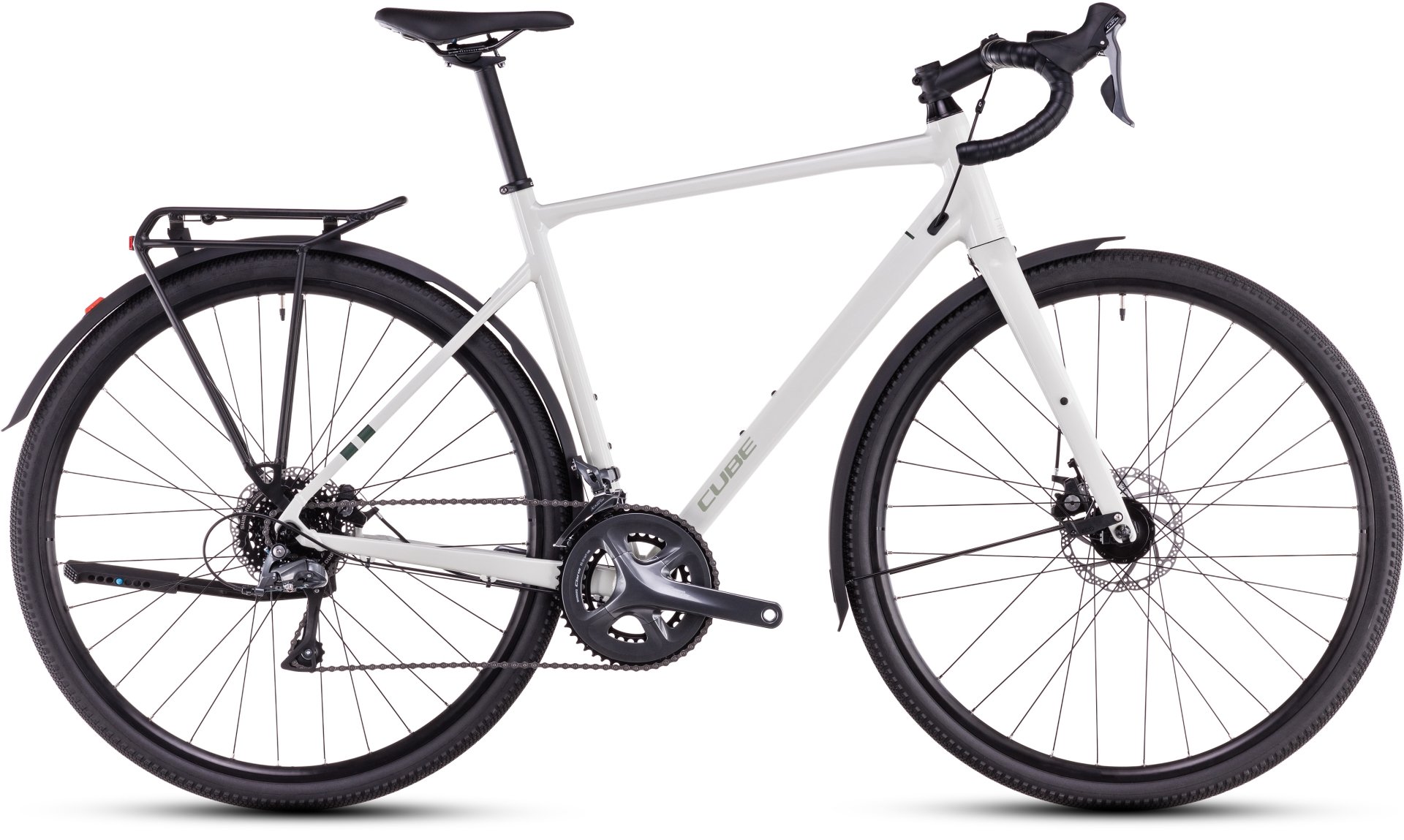 Cube NuRoad One FE Vit i gruppen CYKLAR / GRAVEL & RACER hos Sävedalens Cykel - 1956 (C829220R)