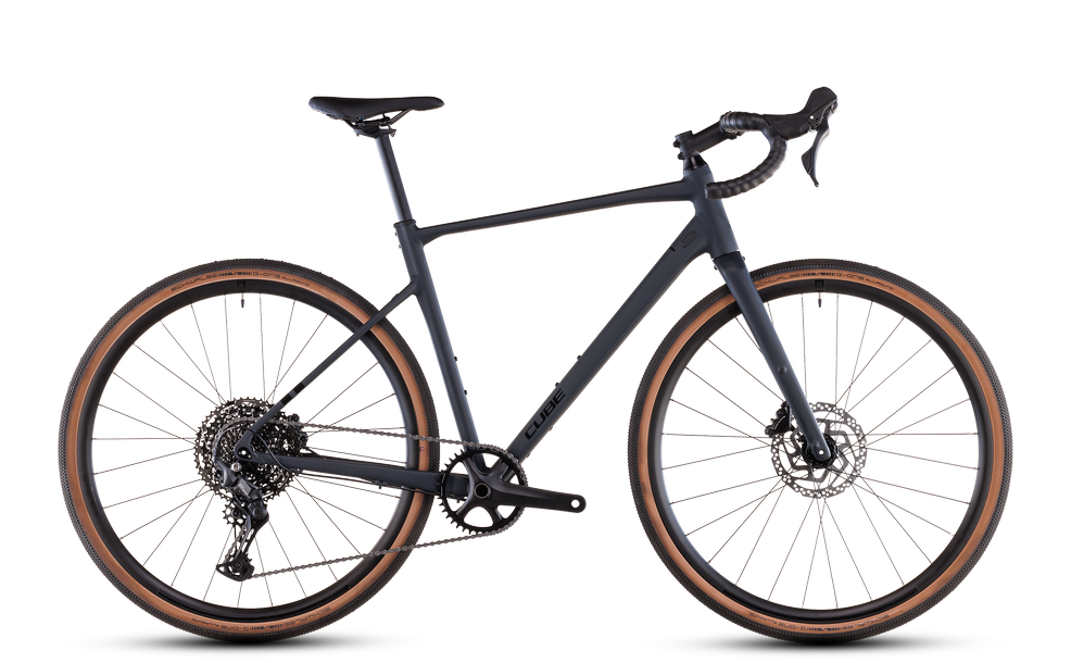 Cube NuRoad Road S 53 Svart i gruppen CYKLAR / GRAVEL & RACER hos Sävedalens Cykel - 1956 (C829300-S)