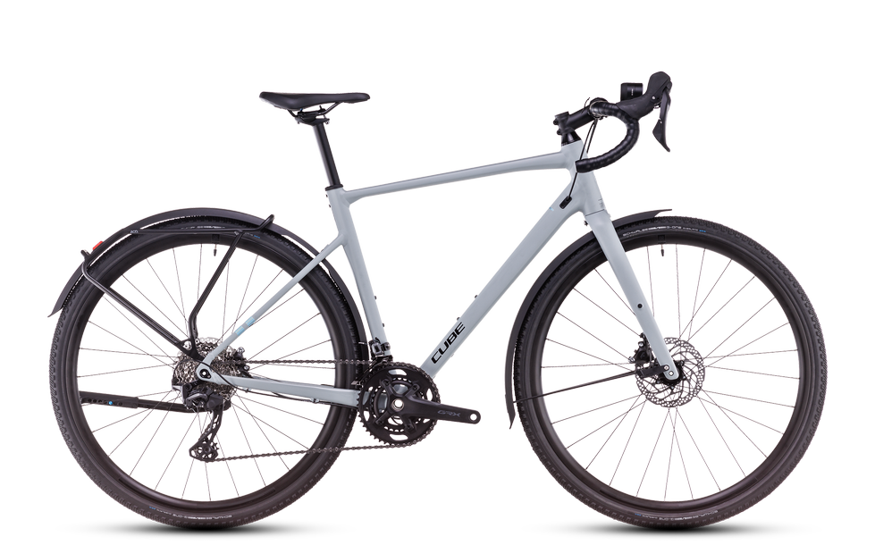 Cube NuRoad Race FE M 56 Grå i gruppen CYKLAR / GRAVEL & RACER hos Sävedalens Cykel - 1956 (C829520-M)