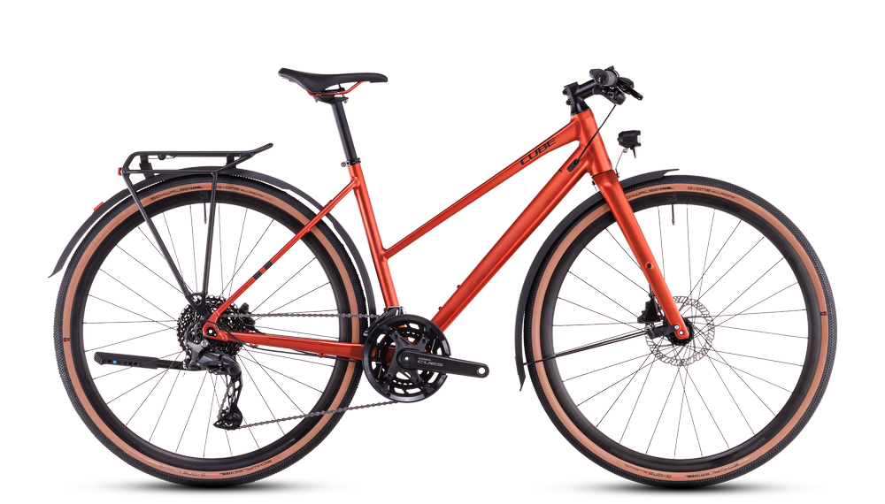 Cube Nulane Pro FE Orange T50 cm i gruppen CYKLAR / HYBRIDCYKLAR hos Sävedalens Cykel - 1956 (C856501-T50)