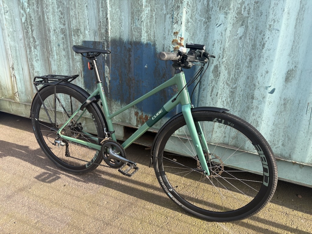 CUBE SL ROAD Trapetz 53 cm Grön i gruppen CYKLAR / BEGAGNADE CYKLAR hos Sävedalens Cykel - 1956 (CBEG25)