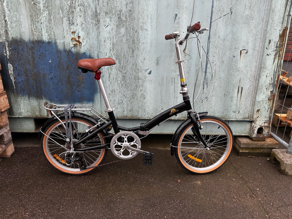 Vikbar Cykel Kringla 20 tum 7-vxl Begagnad - Fint skick i gruppen CYKLAR / BEGAGNADE CYKLAR hos Sävedalens Cykel - 1956 (CBEG37)
