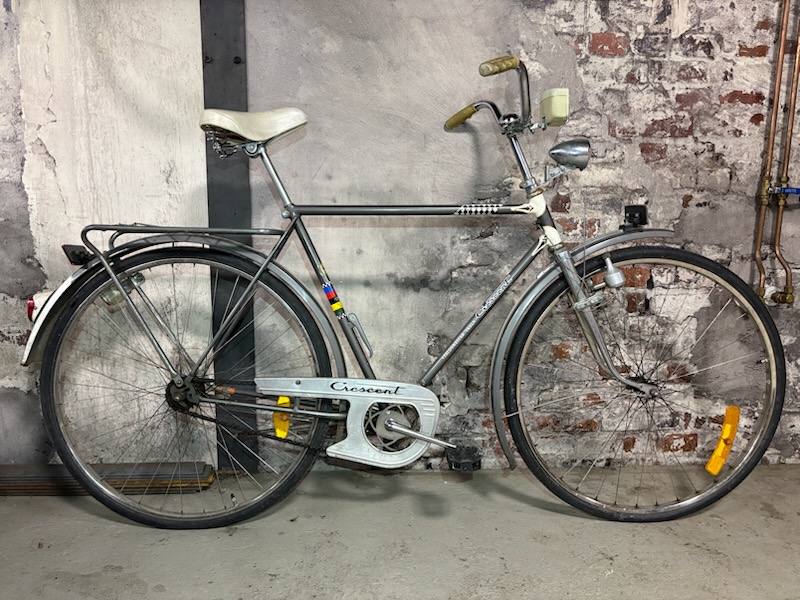 Crescent Herr Silver begagnad i gruppen CYKLAR / BEGAGNADE CYKLAR hos Sävedalens Cykel - 1956 (CBEG40)