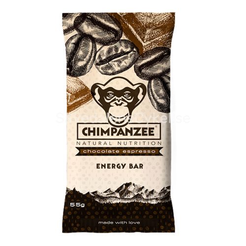 Chimpanzee Bar Chocolate Espresso 55 g i gruppen ENERGITILLSKOTT / BARS hos Sävedalens Cykel - 1956 (CH100033E)