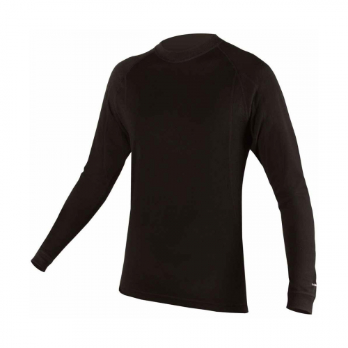 Endura Merino L/S Baselayer Black i gruppen CYKELKLÄDER & UTRUSTNING / CYKLELKLÄDER / Tröja Lång Ärm / Unisex hos Sävedalens Cykel - 1956 (E3029-Lr)