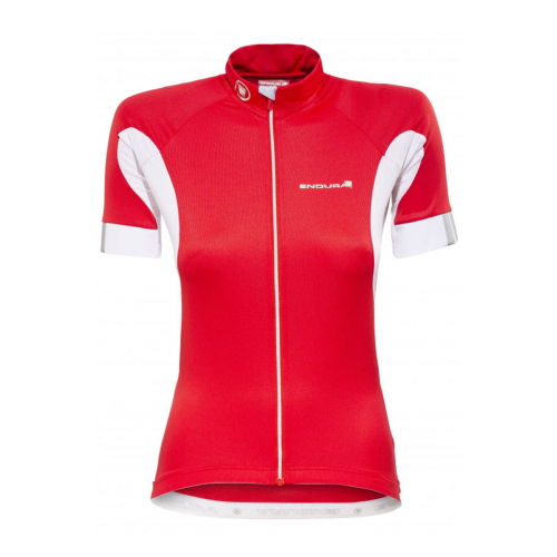 Endura FS260-Pro II Red Jersey i gruppen CYKELKLÄDER & UTRUSTNING / CYKLELKLÄDER / Tröja Kort Ärm / Unisex hos Sävedalens Cykel - 1956 (E6089RD-Sr)