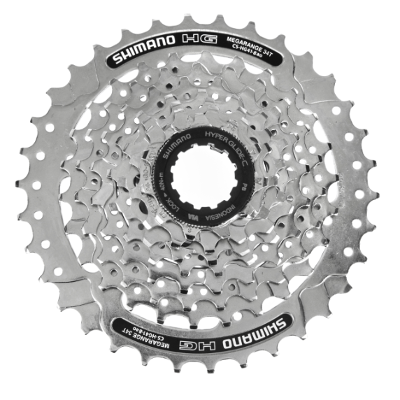 Kassett 8-delat 11-34 CS-HG41-8 Acera i gruppen CYKELDELAR / KASSETTER / 8-delad hos Sävedalens Cykel - 1956 (ECSHG418134)