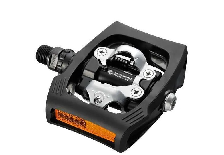 Shimano Pedaler PD-T400 Clickr i gruppen CYKELDELAR / PEDALER / SPD-Pedaler & Racerpedaler hos Sävedalens Cykel - 1956 (EPDT400LR)