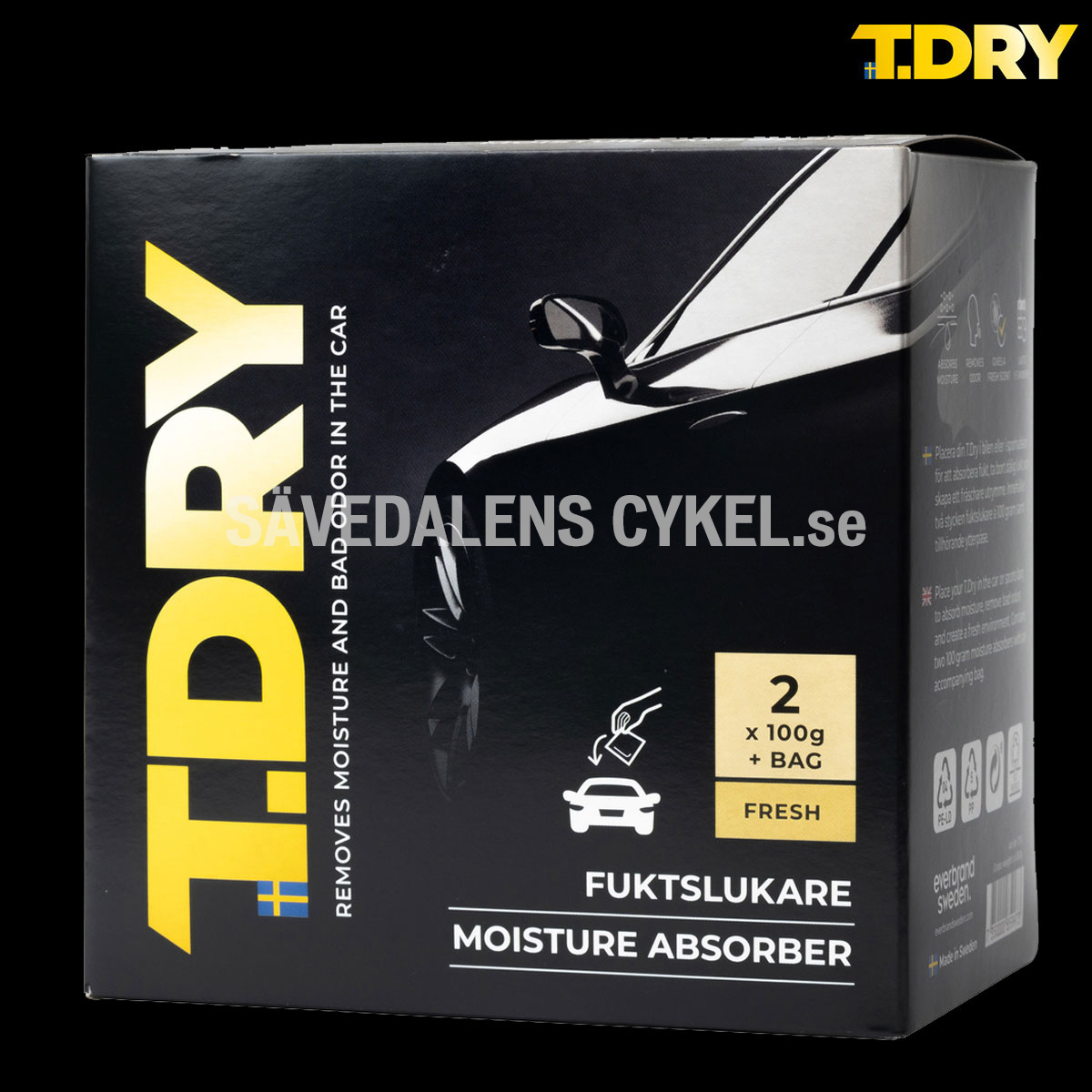 Fuktslukare Fresh T.DRY i gruppen BILVÅRD hos Sävedalens Cykel - 1956 (HM-2913977)