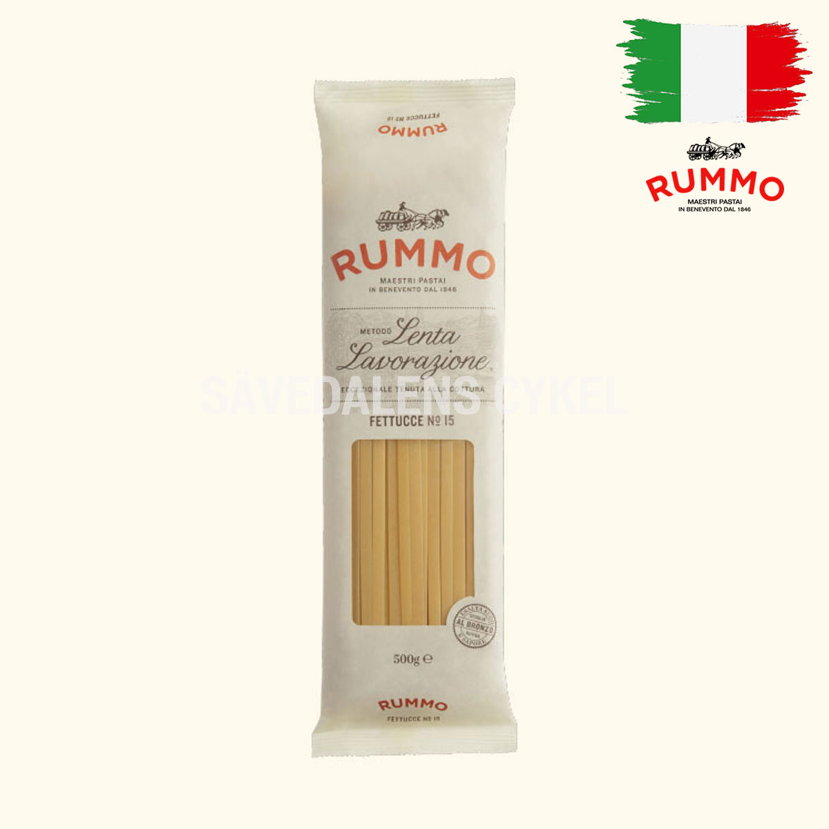 RUMMO Fettucce No15 - 500g i gruppen KOST/KROPP / DELI SHOP - DELIKATESSBUTIK hos Sävedalens Cykel - 1956 (IL-1037)