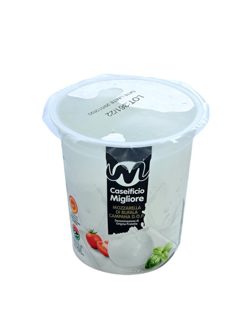 Mozzarella di Bufala DOP CASEIFICIO MIGLIORE 50gx4 Mozzarella BUFFEL FÄRSK i gruppen KOST/KROPP / DELI SHOP - DELIKATESSBUTIK hos Sävedalens Cykel - 1956 (IL-14166)