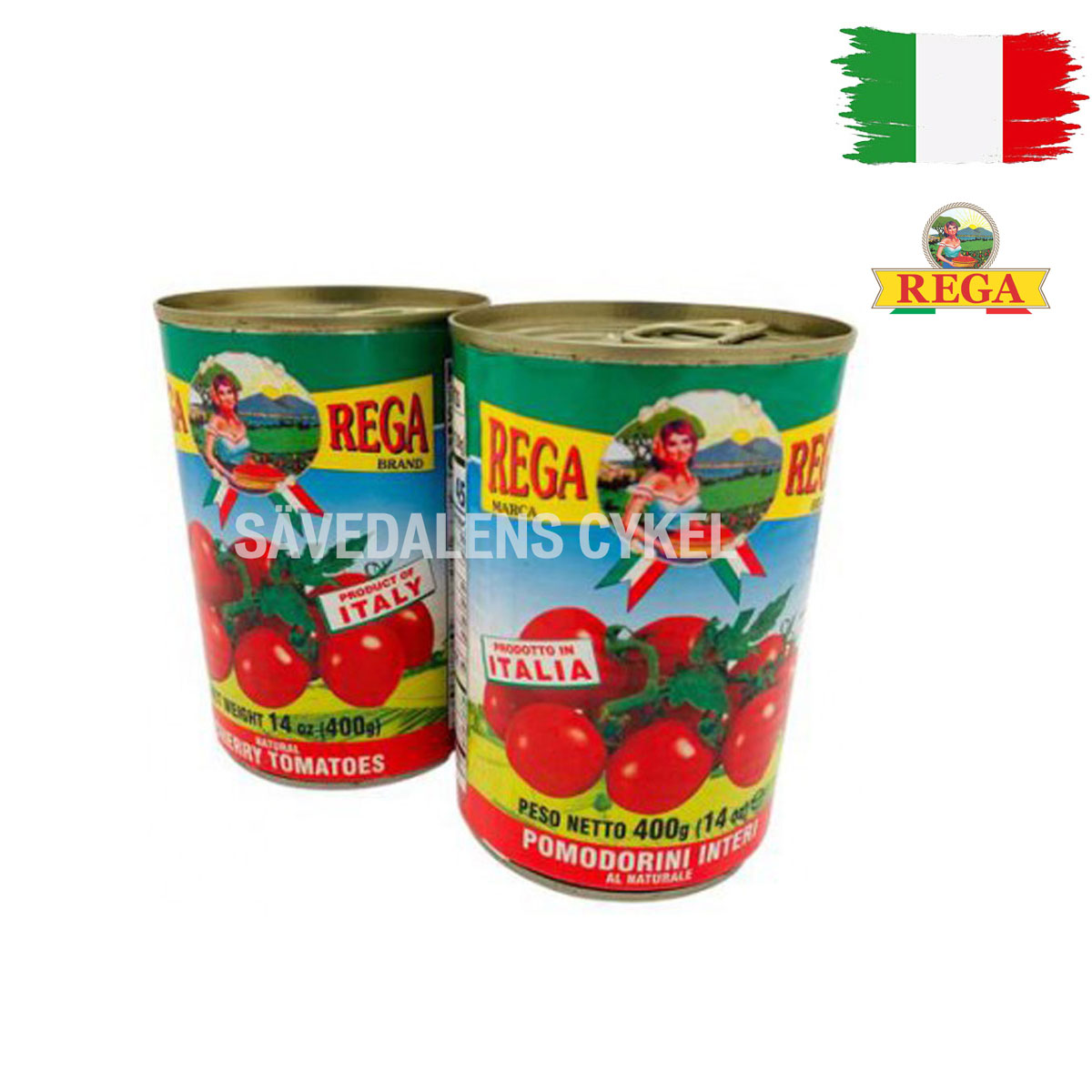 REGA Pomodorini Datterini - 400g i gruppen KOST/KROPP / DELI SHOP - DELIKATESSBUTIK hos Sävedalens Cykel - 1956 (IL-5221)