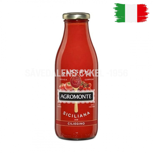 Passata di Pomodoro Ciliegino Agromonte 520g i gruppen DELI SHOP hos Sävedalens Cykel - 1956 (IL-52221)