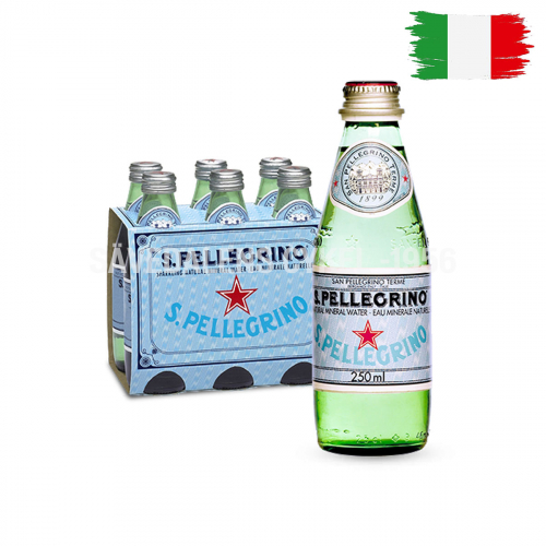 S.PELLEGRINO ACQUA MINERALE 25 cl SAN PELLEGRINO i gruppen KOST/KROPP / DELI SHOP hos Sävedalens Cykel - 1956 (IL-921)