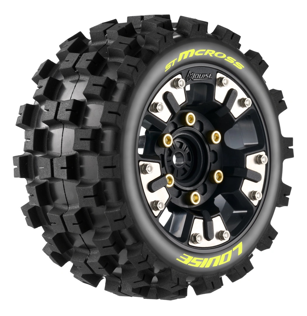 Louise Däck & Fälg ST-MCROSS Mini Maxx/ XRT (0 & 1/2 Offset Hex) (2) i gruppen RC - RADIOSTYRT / RC HJUL - DÄCK hos Sävedalens Cykel - 1956 (LT3390SM)