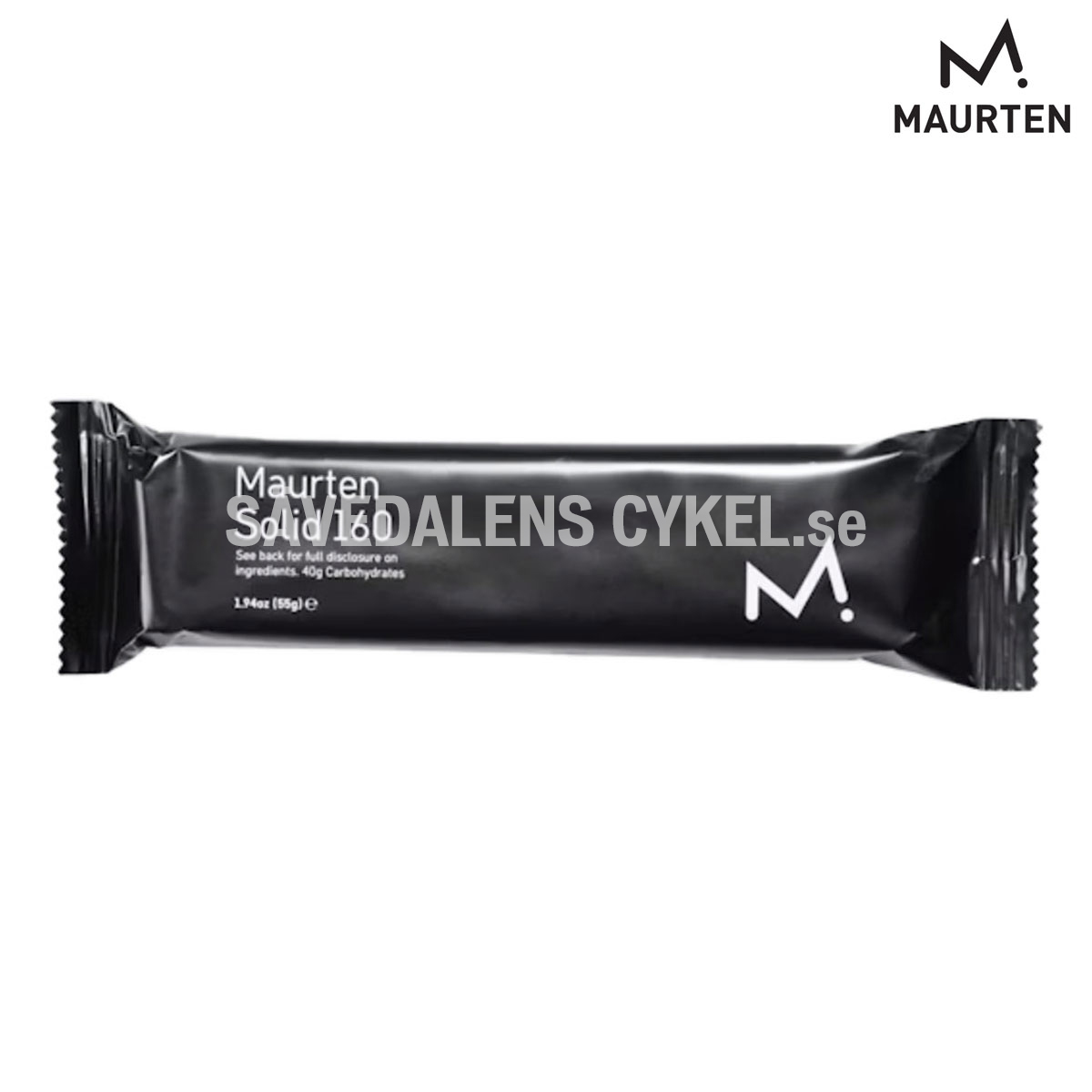 MAURTEN SOLID 160 - 55g Energibar (also box of 12 servings) i gruppen ENERGITILLSKOTT hos Sävedalens Cykel - 1956 (M14106)