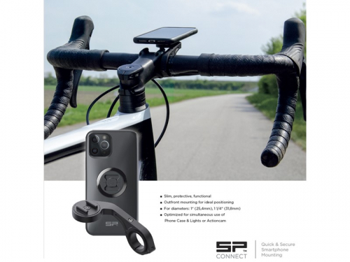 SP Connect Smartphone Bundle Road Bike iPhone 11/XR i gruppen CYKELTILLBEHÖR / Förvaring / Mobilfodral hos Sävedalens Cykel - 1956 (SPROADBUNDLE5)