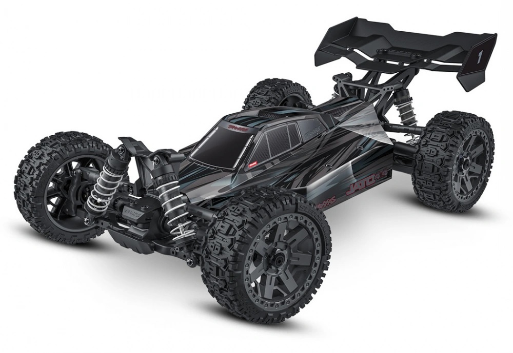 Traxxas Jato 4x4 1/8 BL-2s EHD RTR Svart i gruppen RC - RADIOSTYRT / BUGGY hos Sävedalens Cykel - 1956 (TRX90154-4-BLACK)