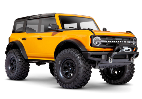 TRX-4 Ford Bronco 2021 Crawler RTR Orange DEMOBIL med Vinsch och ledljus i gruppen RC - RADIOSTYRT / RADIOSTYRDA BILAR hos Sävedalens Cykel - 1956 (TRX92076-4-ORNG-DEMO)