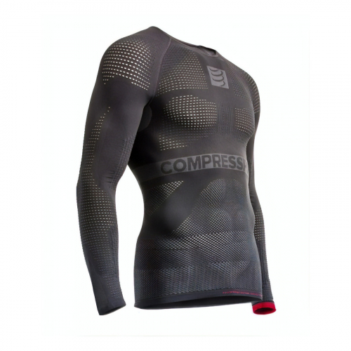 Compressport Multisport ON/OFF Shirt SS Grey i gruppen OUTLET hos Sävedalens Cykel - 1956 (TSON-LS90-T1r)