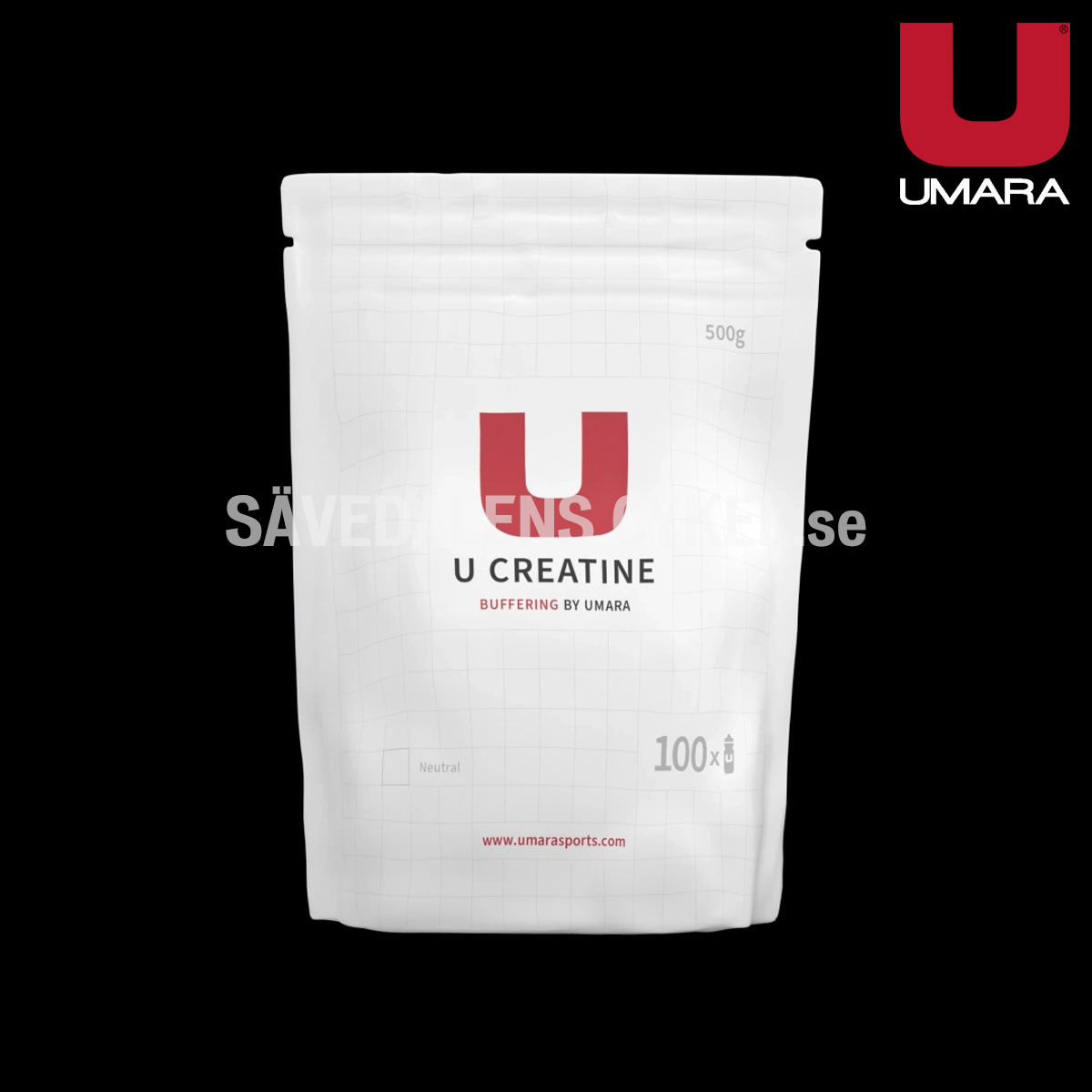 UMARA Creatine Monohydrat (500g) i gruppen ENERGITILLSKOTT hos Sävedalens Cykel - 1956 (U-10001)