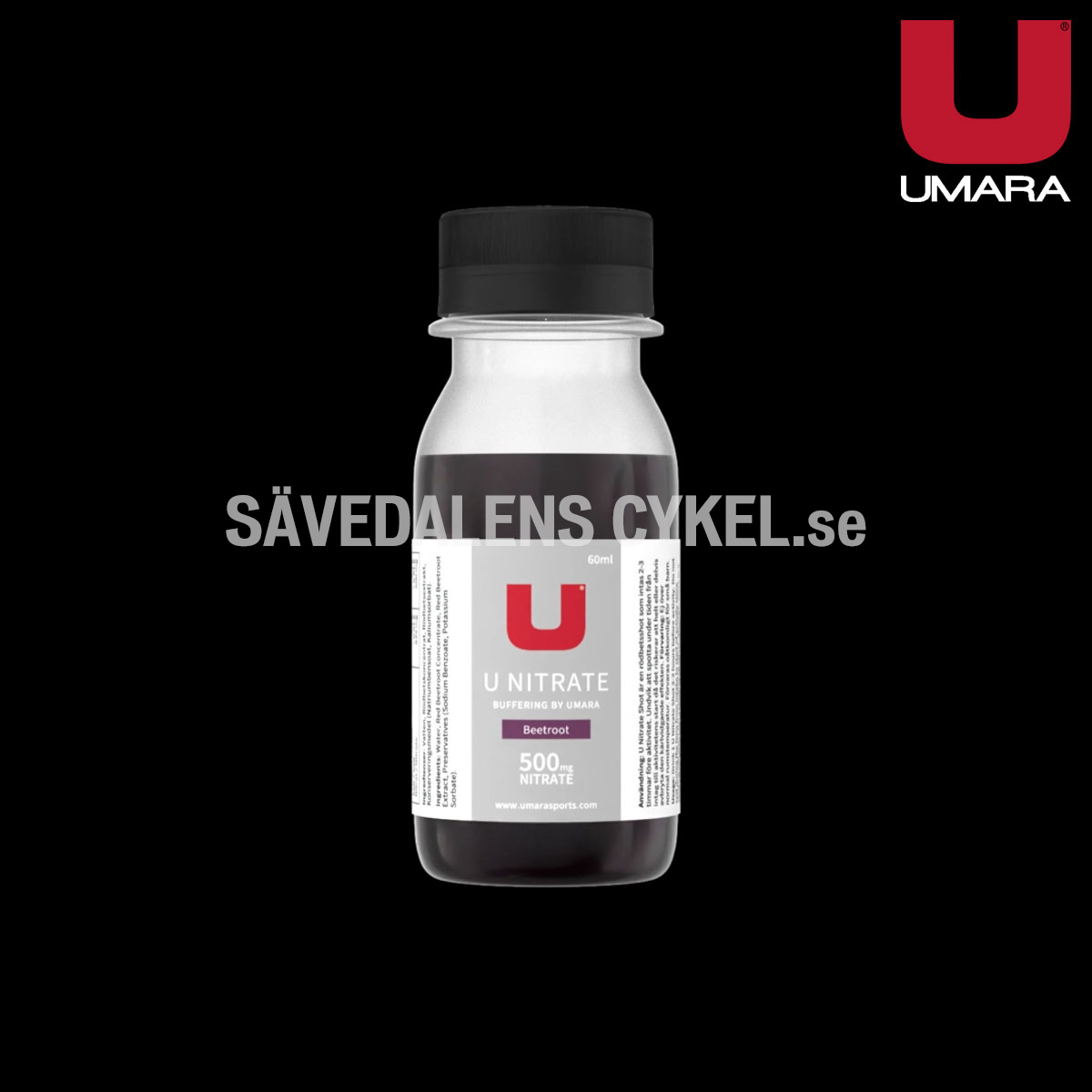 UMARA Nitrate Rödbetsshot (60ml) i gruppen ENERGITILLSKOTT hos Sävedalens Cykel - 1956 (U-12001)