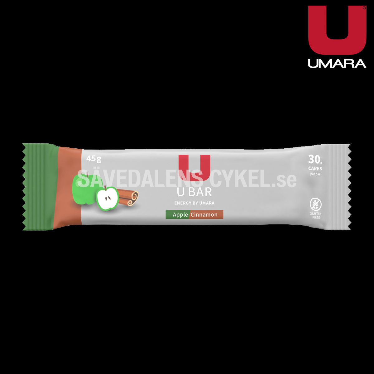 UMARA Bar Äpple/Kanel (45g) i gruppen ENERGITILLSKOTT hos Sävedalens Cykel - 1956 (U-20002)
