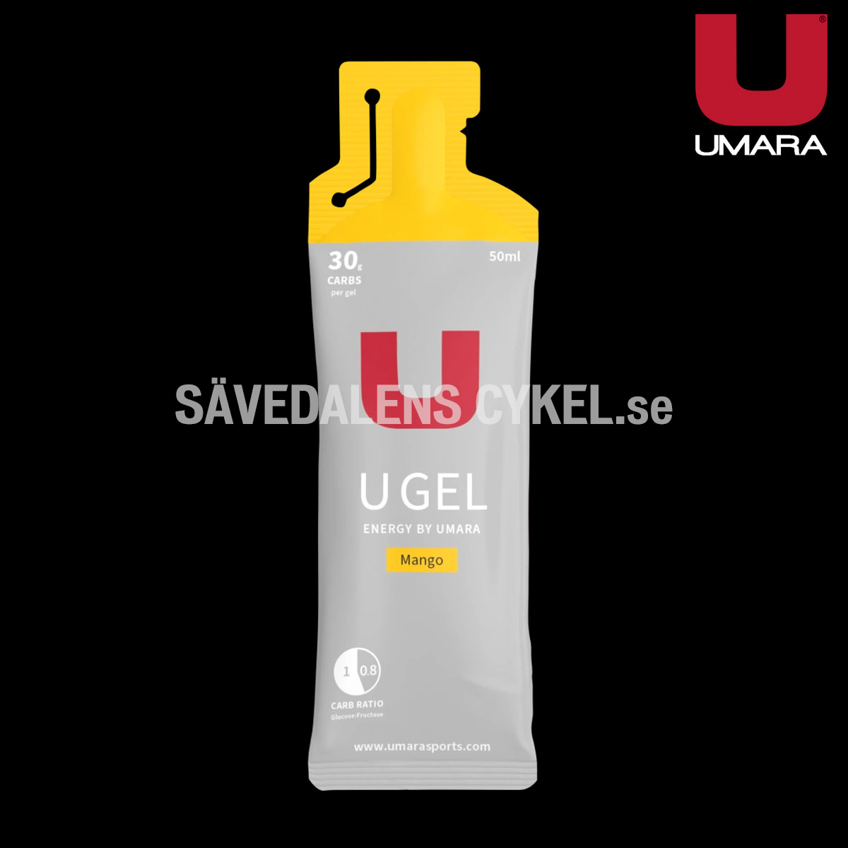UMARA Gel Mango (30g Carbs) i gruppen ENERGITILLSKOTT hos Sävedalens Cykel - 1956 (U-26238)