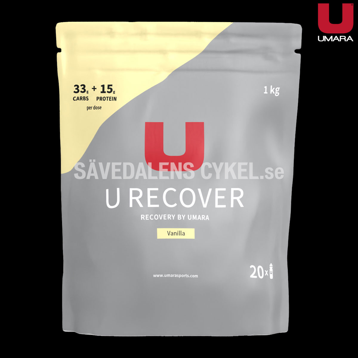 UMARA Recover Vanilj (1,2kg) i gruppen ENERGITILLSKOTT hos Sävedalens Cykel - 1956 (U-30312)