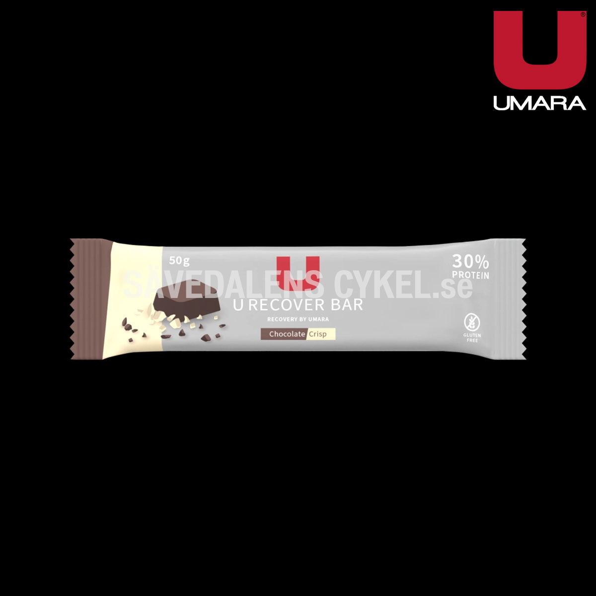 UMARA Recover Chocolate Crisp Proteinbar (50G) i gruppen ENERGITILLSKOTT hos Sävedalens Cykel - 1956 (U-31001)