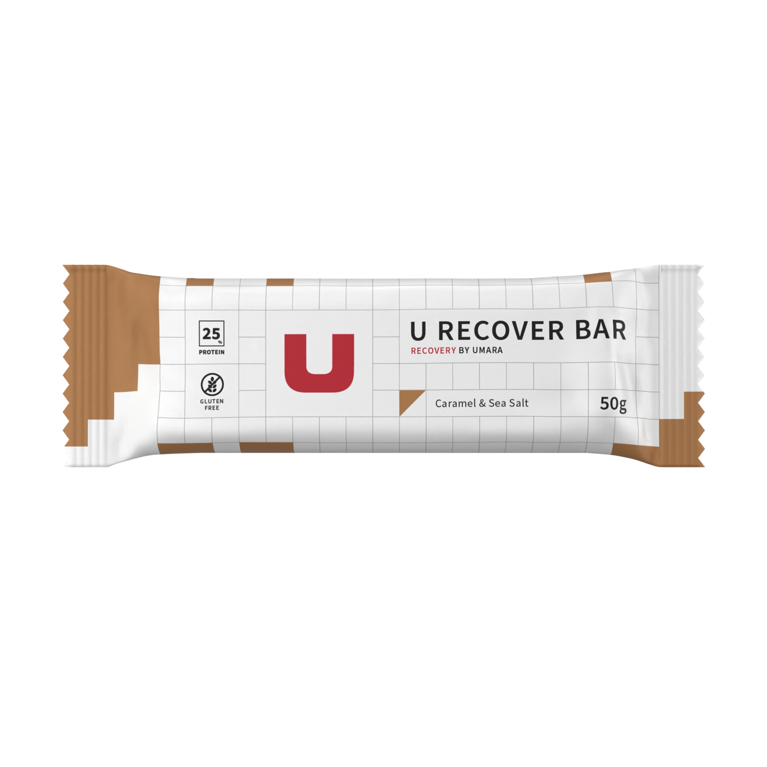 Umara U Recover Proteinbar Caramel & Sea salt i gruppen ENERGITILLSKOTT hos Sävedalens Cykel - 1956 (U-31016)
