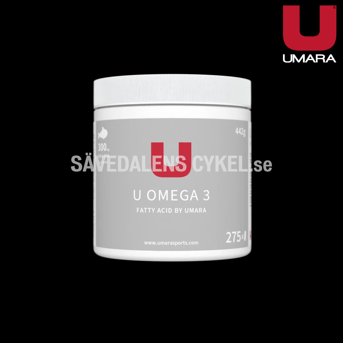 UMARA Omega-3 Kapsel (275x1g) i gruppen ENERGITILLSKOTT hos Sävedalens Cykel - 1956 (U-50102)