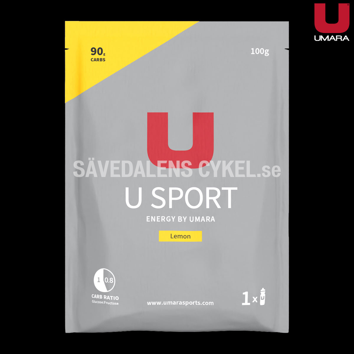 UMARA Sport Citron (100g) i gruppen ENERGITILLSKOTT hos Sävedalens Cykel - 1956 (U-60003)