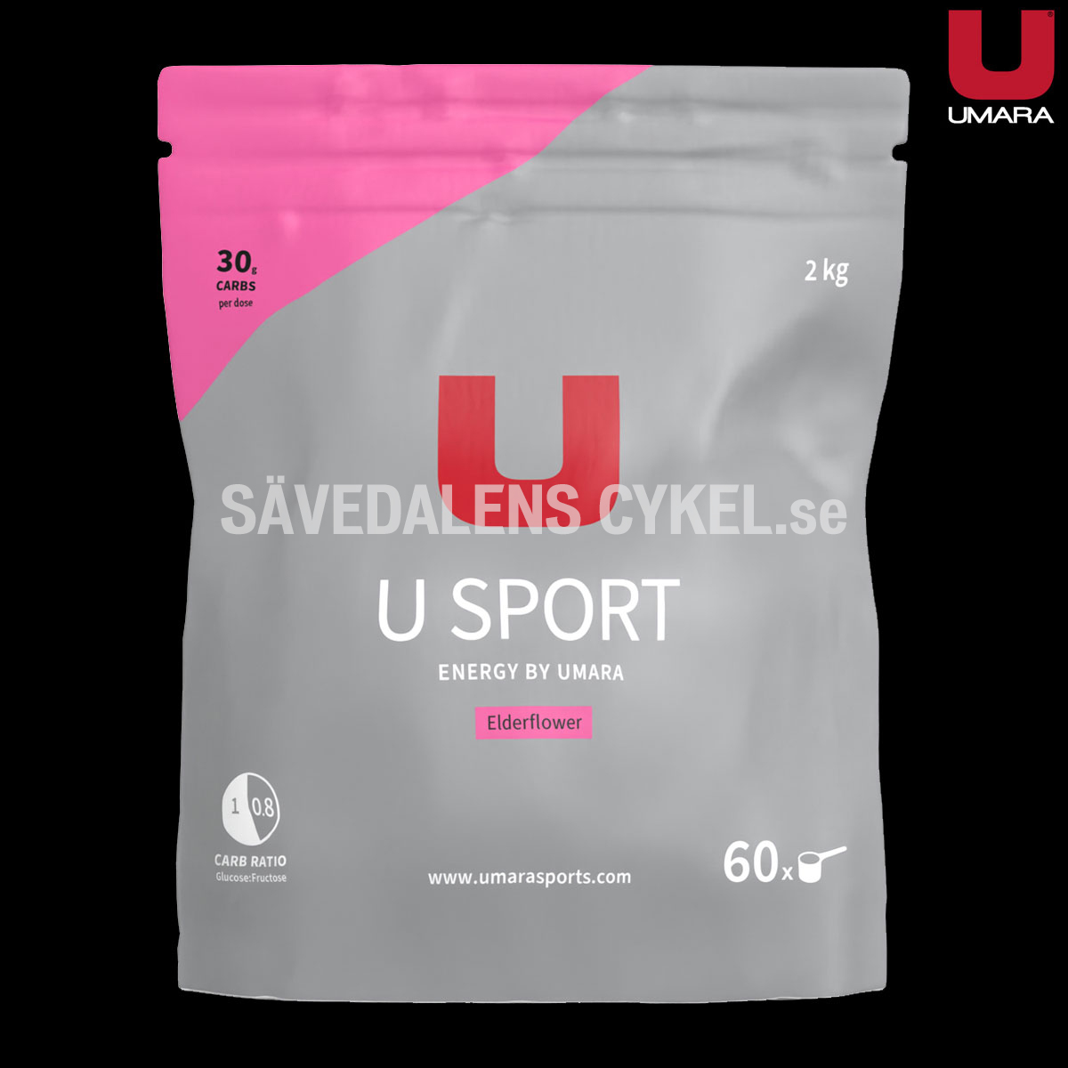 UMARA Sport Fläder (2kg) i gruppen ENERGITILLSKOTT hos Sävedalens Cykel - 1956 (U-60139)