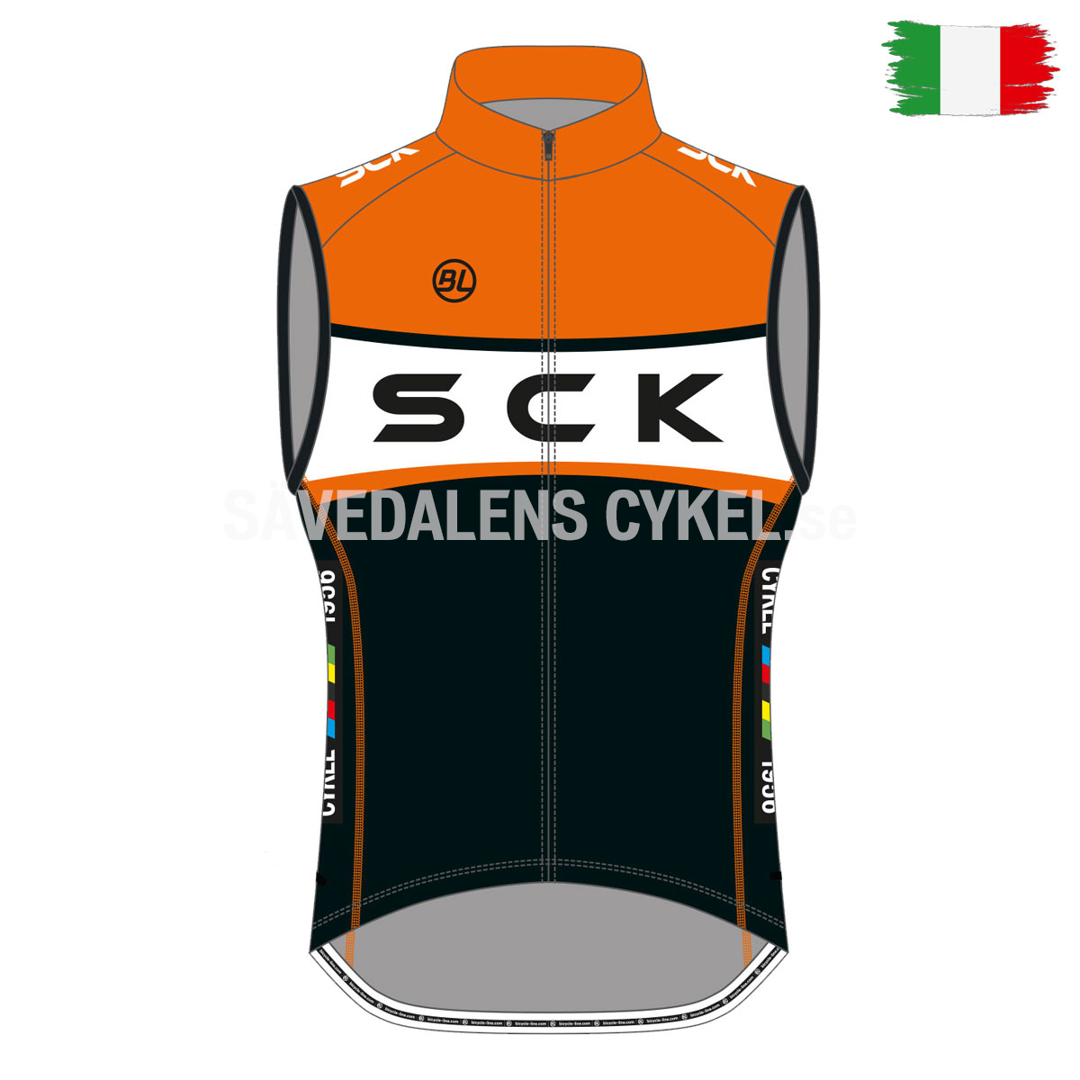 SCK ELIT XP Windproof vest i gruppen CYKELKLÄDER & UTRUSTNING / CYKLELKLÄDER / SCK / SCK hos Sävedalens Cykel - 1956 (W2004-XSr)