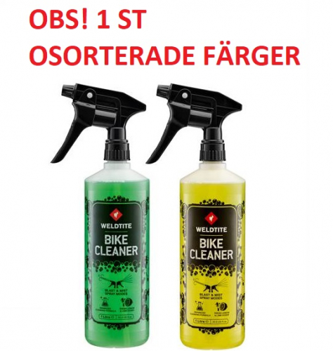 Weldtite Cykelrengöring Lemon/Lime 1000 ml 1 styck flaska i gruppen CYKELTILLBEHÖR / Cykelvård / Rengörning hos Sävedalens Cykel - 1956 (WE03128)