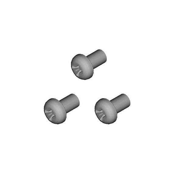 Shimano Skruvar motorkåpa 3st i gruppen CYKELDELAR / ELCYKEL RESERVDELAR / Motor hos Sävedalens Cykel - 1956 (Y7HC98030)