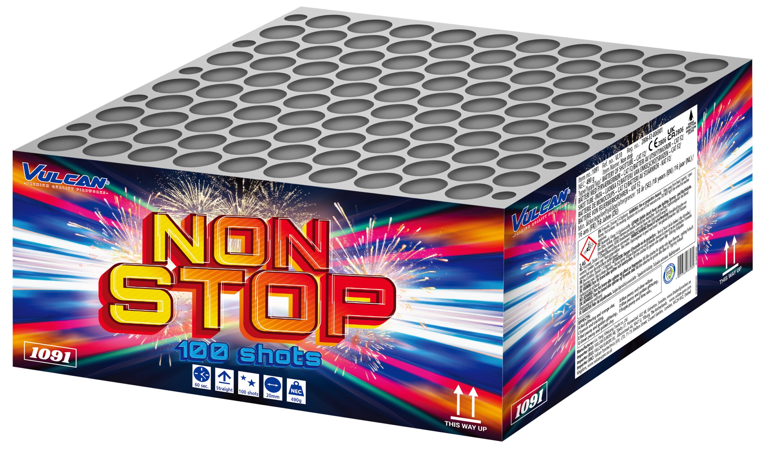 Vulcan Non Stop 100 skott 20 mm