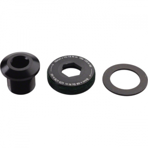 SRAM Crank Arm Bolt, M15/M22 Alloy Self-Extracting, GXP Black