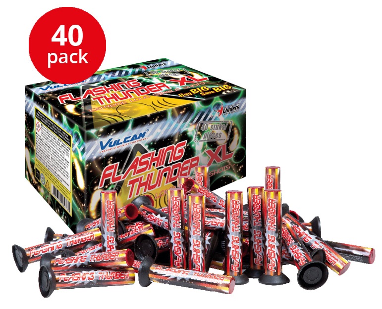 Vulcan Flashing Thunder 40-pack