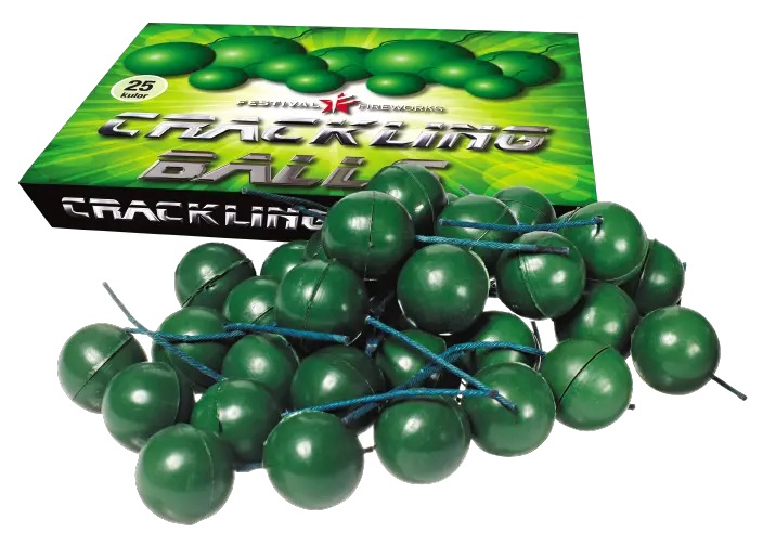 Festival Crackling Balls 25-pack